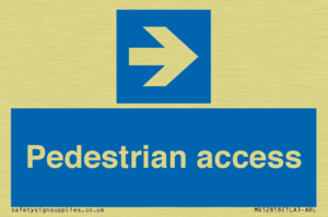 Pedestrian access
